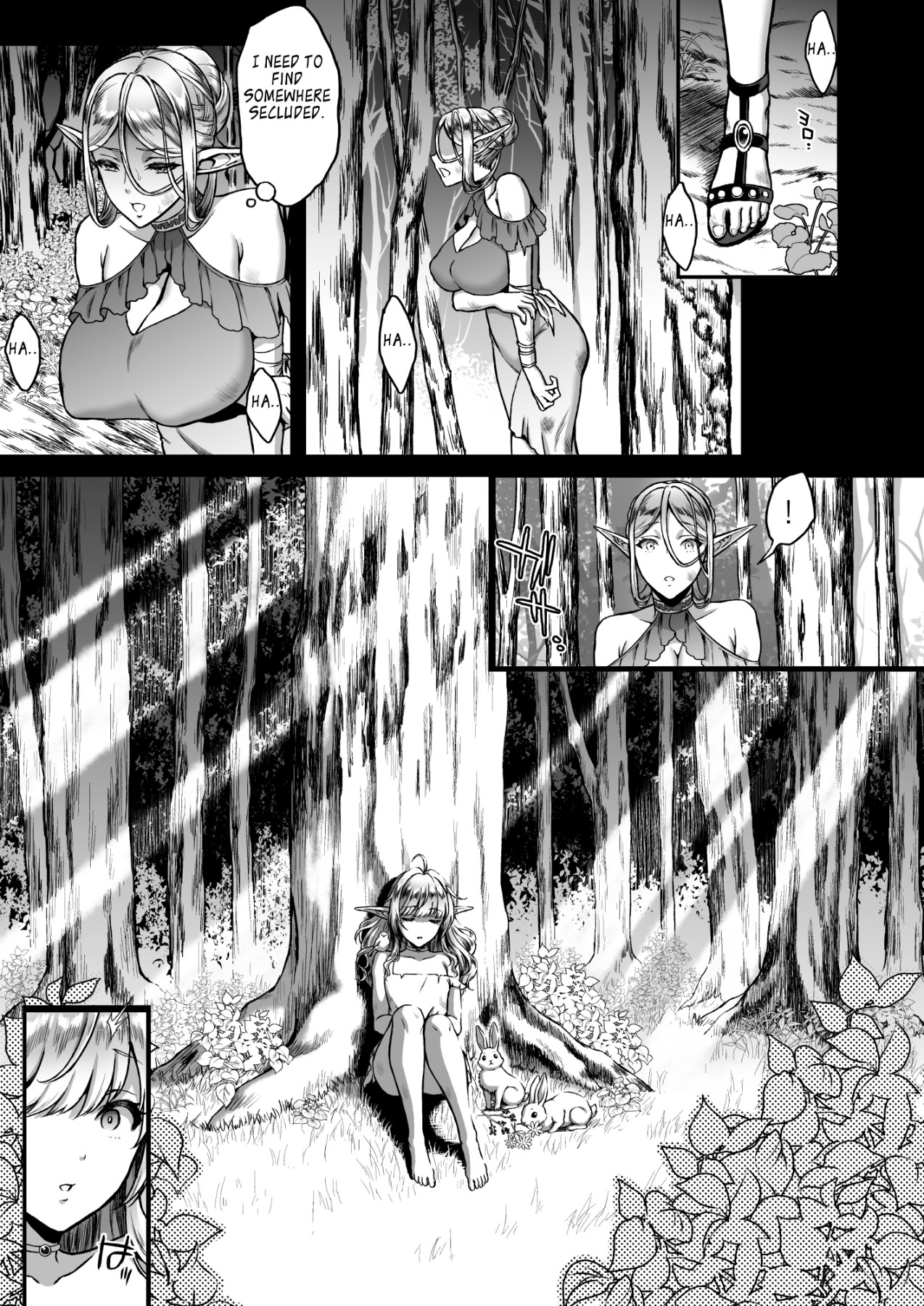 Hentai Manga Comic-Twilight Elf Prostitute 3-Read-2